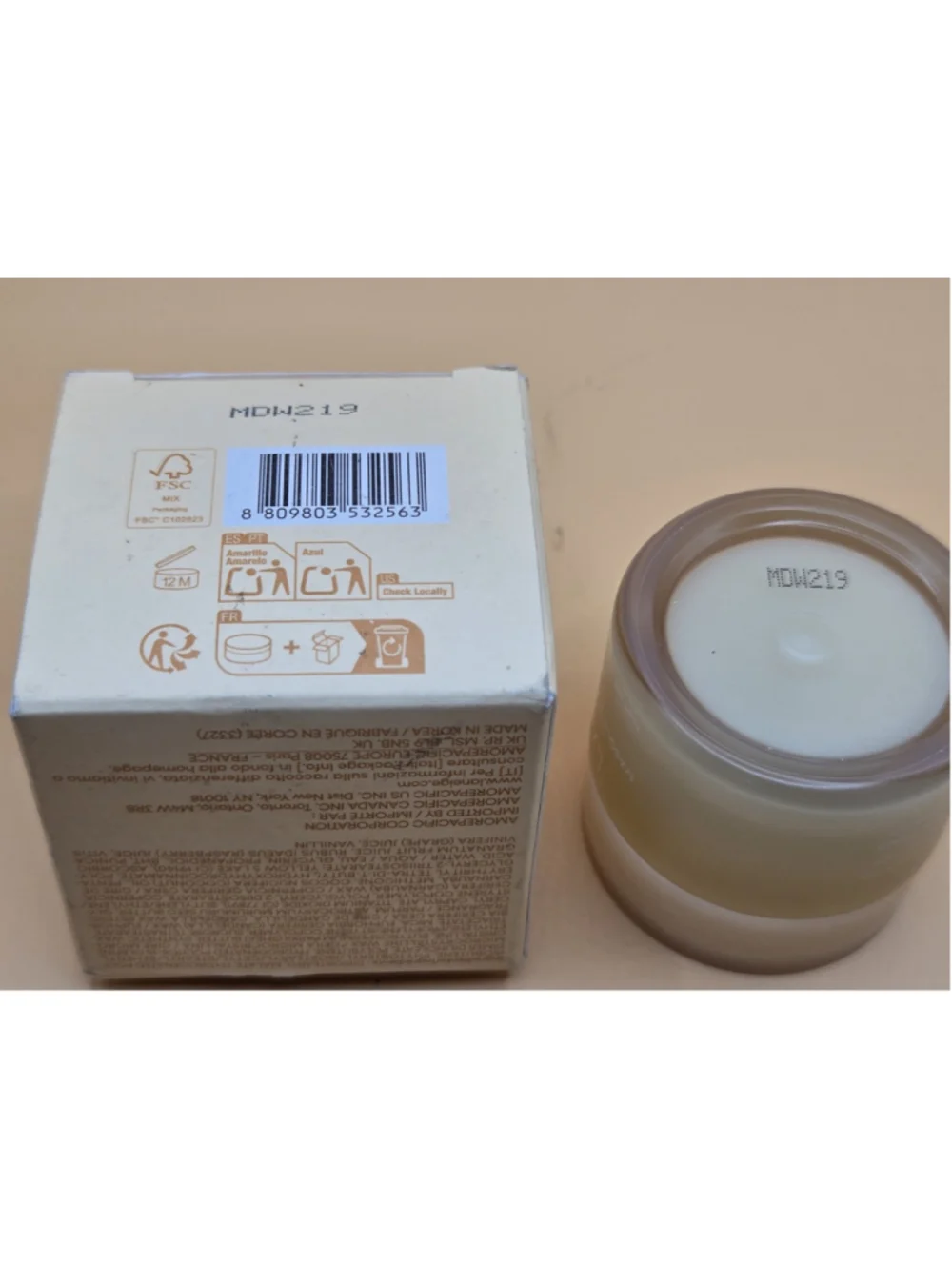 Laneige Lip Sleeping Mask Vanilla 0.70 oz 20g Intense Moisture Treatment New Box